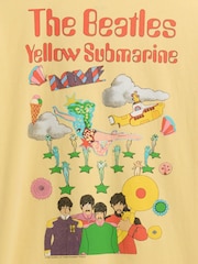Gap Yellow The Beatles Relaxed Graphic T-Shirt - Image 5 of 5
