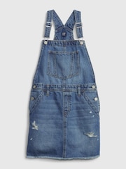 Vestido pichi de denim de Gap (4-13 años) - Imagen 1 de 3