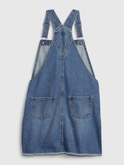 Vestido pichi de denim de Gap (4-13 años) - Imagen 2 de 3
