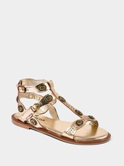 Joe Browns Gold Embellished Gladiator Sandals - Image 3 of 7