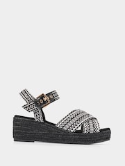 Joe Browns Microsuede Platform Wedge Sandals - صورة 1 من 5