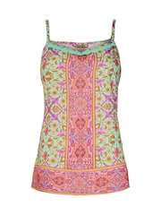 Joe Browns Pink Floral Lace Trim Strappy Cami Top - Image 5 of 5