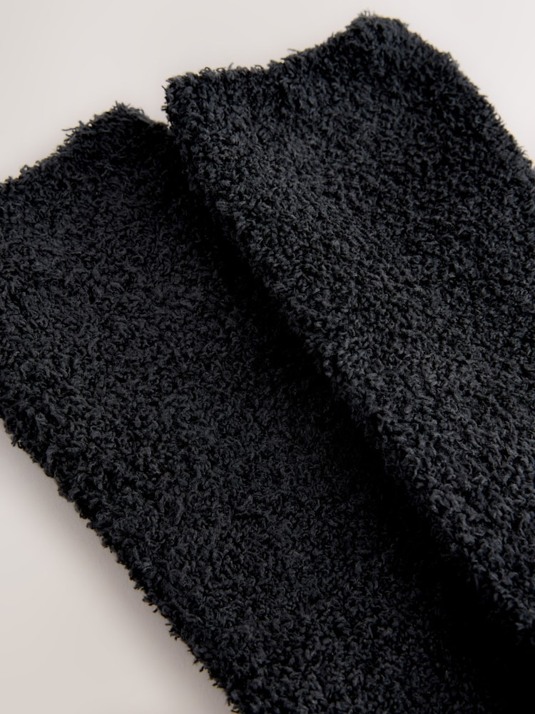Black Cosy Socks 2 Pack - Image 6 of 6 Black Cosy Socks 2 Pack - Image 6 of 6