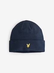 Lyle & Scott Navy Beanie - Image 1 of 1