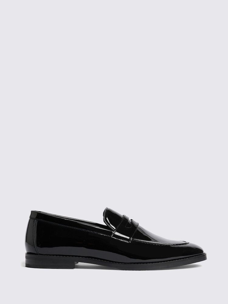 MOSS Black Patent Loafers - Image 1 of 4 MOSS Black Patent Loafers - Image 1 of 4