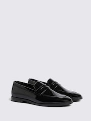 MOSS Black Patent Loafers - Image 2 of 4