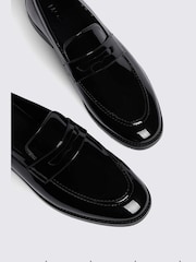 MOSS Black Patent Loafers - Image 3 of 4