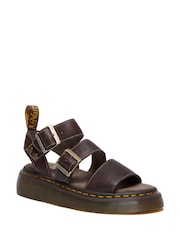 Dr. Martens Dark Brown Gryphon Sandals - Image 1 of 6