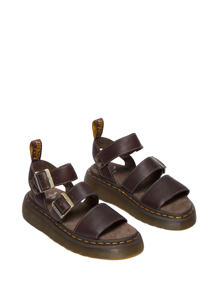 Dr. Martens Dark Brown Gryphon Sandals - Image 2 of 6