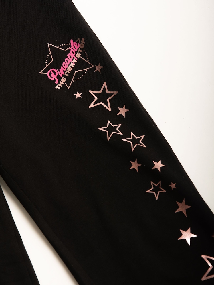 Pineapple Black The Next Step Star Kick Flares Leggings - Image 7 of 7