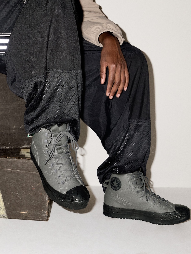 Converse Grey Chuck Taylor All Star Hiker Boots - Image 11 of 11