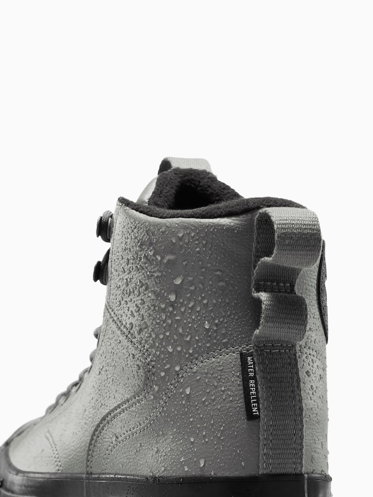 Buy Converse Grey Chuck Taylor All Star Hiker Boots from  display picture 3