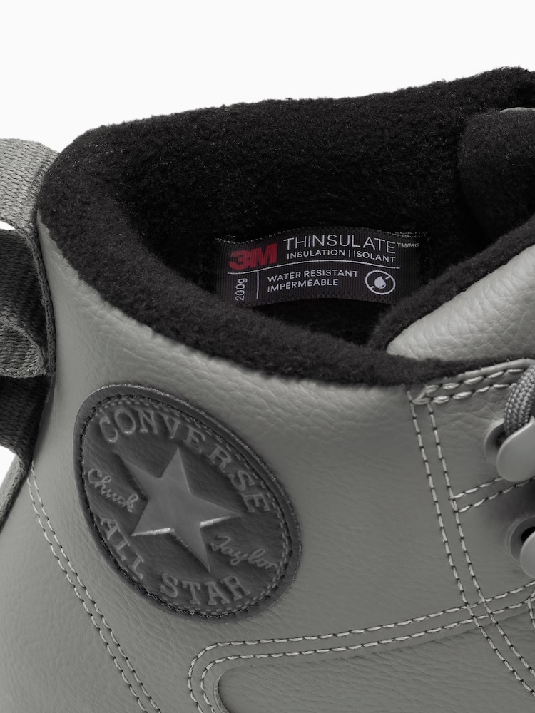 Converse Chuck Taylor All Star Hiker Ankle Boots in Gray and Black Buy Converse Grey Chuck Taylor All Star Hiker Boots from  main image 2