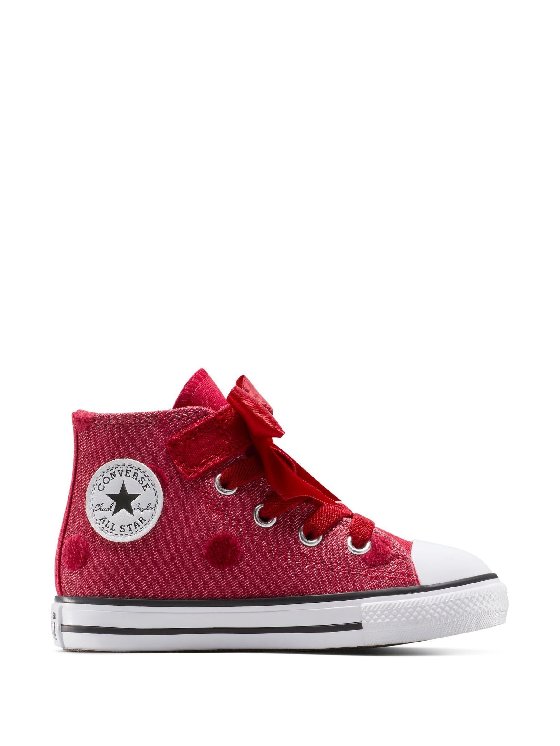 Buy Converse Red Chuck Taylor Toddler Bow High Trainers from Next