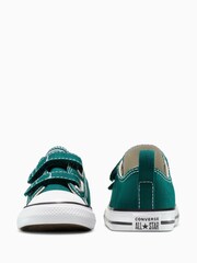 Converse Green Chuck Taylor 2V Toddler Trainers - Image 4 of 7