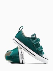 Converse Green Chuck Taylor 2V Toddler Trainers - Image 5 of 7