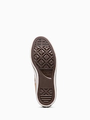 Converse Brown Chuck Taylor All Star Winter Luxe High Trainers - Image 8 of 11