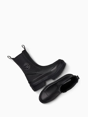 Converse Black Chuck Taylor All Star Lugged Heel Chelsea Boots - Image 6 of 8