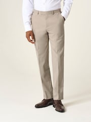 Skopes Natural Tailored Fit Caspian Stretch Look Suit Trousers - Image 1 of 4