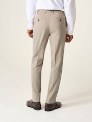 Skopes Natural Tailored Fit Caspian Stretch Look Suit Trousers - Image 2 of 4