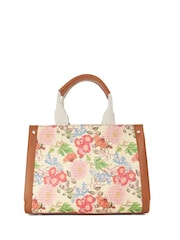 Dune London Brown Dinkydialect Small Book Tote Bag - Image 2 of 5
