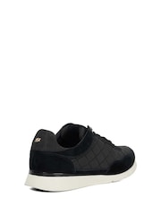 Dune London Black Slim Everglow Quilted Sole Sport Trainers - Image 3 of 6