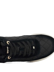 Dune London Black Slim Everglow Quilted Sole Sport Trainers - Image 5 of 6