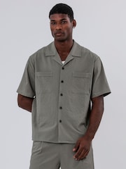 Religion Green Double Pocket Shirt - Image 2 of 6