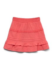 VERO MODA Pink Elasticated Waist Woven Mini Skirt - Image 4 of 4