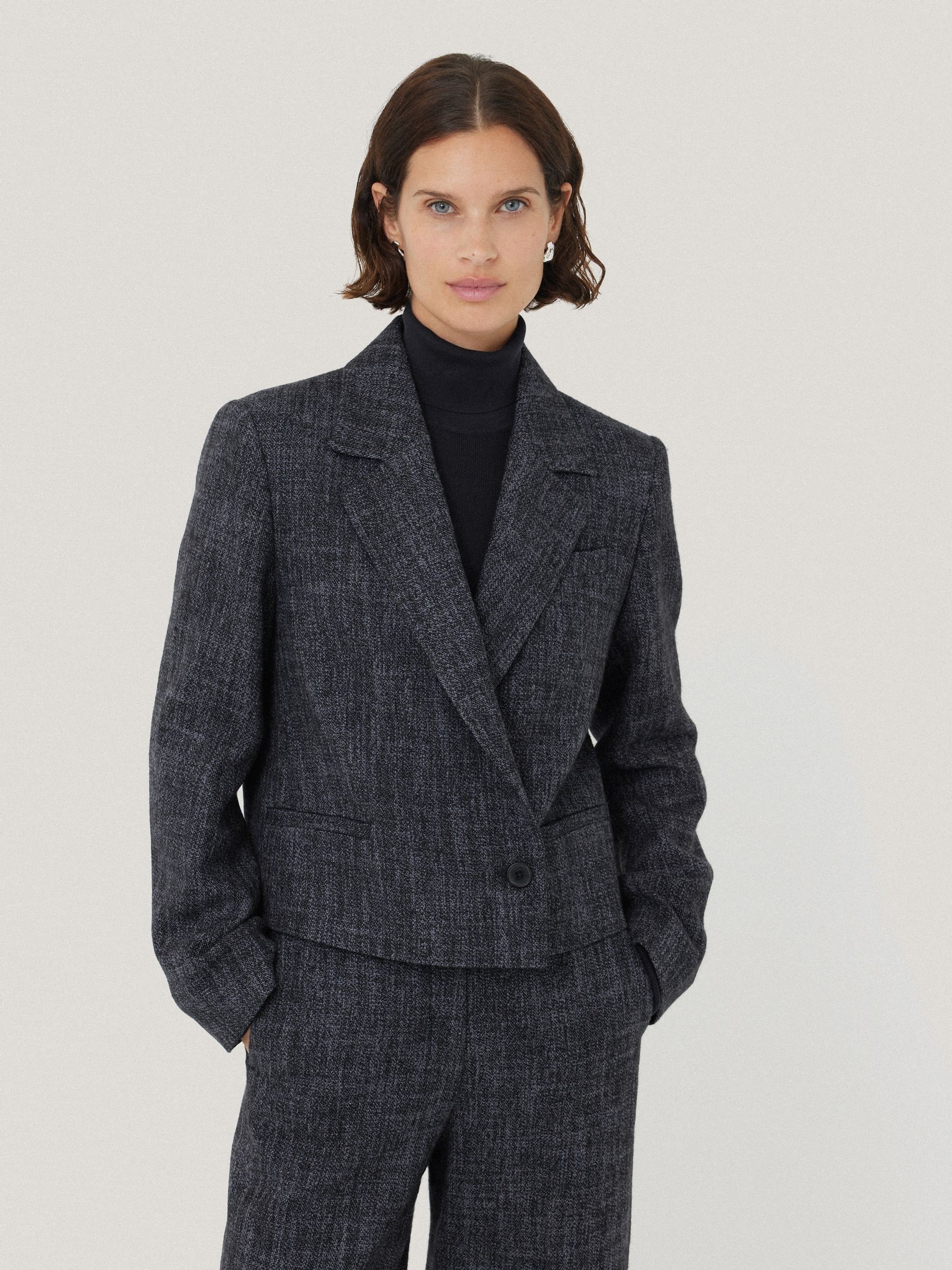 新品　BRIEFING WINDBLOCK BOUCLE BLOUSON Buy Jigsaw Blue Kelvin Boucle Cropped Jacket from Next USA