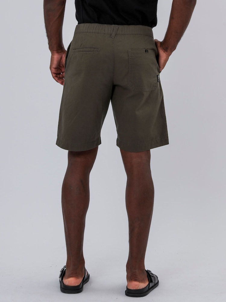 Verde - Shorts Chino Elástico Religion - Imagem 5 de 5