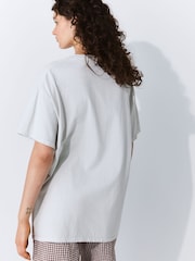 White Official License Olivia Rodrigo Oversized Graphic Short Sleeve T-Shirt - Image 4 of 5