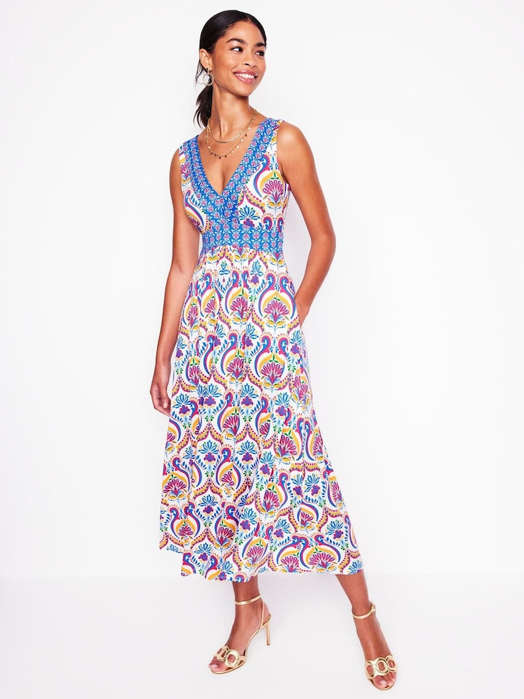 Boden Multi Olympia Jersey Maxi Dress - Image 1 of 5