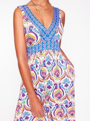 Boden Multi Olympia Jersey Maxi Dress - Image 2 of 5