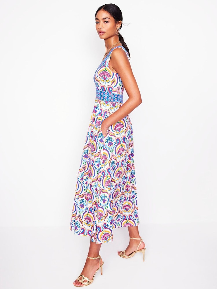 Boden Multi Olympia Jersey Maxi Dress - Image 4 of 5