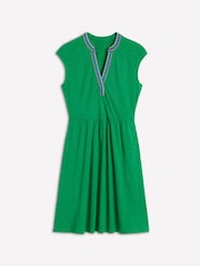 Boden Green Chloe Embroidered Short Dress - Image 5 of 5