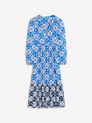 Boden Blue Tie Wrap Tier Maxi Dress - Image 5 of 5