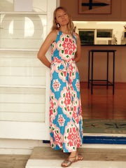 Boden Grown On Tie Trapeze Dress - Image 1 of 6