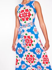 Boden Grown On Tie Trapeze Dress - Image 3 of 6