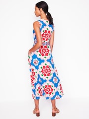 Boden Grown On Tie Trapeze Dress - Image 4 of 6