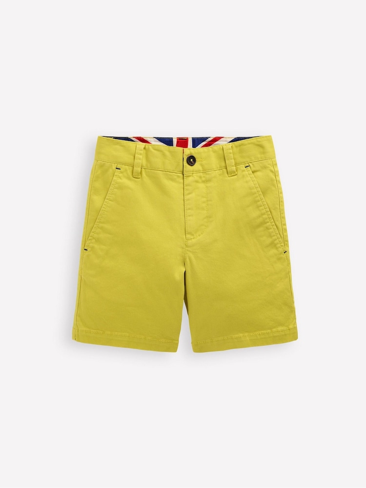 Boden Yellow Classic Chinos Shorts - Image 1 of 3