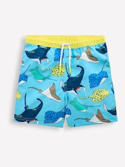 Boden Blue Swim Shorts - Image 2 of 4