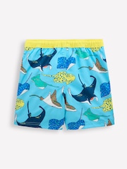 Boden Blue Swim Shorts - Image 3 of 4