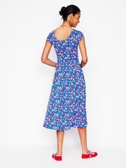 Boden Blue Samantha Scoop Jersey Dress - Image 3 of 6