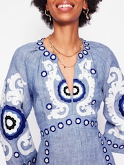 Boden Una Embroidered Dress - Imagen 2 de 6