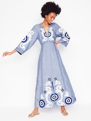 Boden Una Embroidered Dress - Imagen 5 de 6