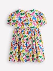 Boden Red Madeline Woven 100% Cotton Dress - Image 2 of 3