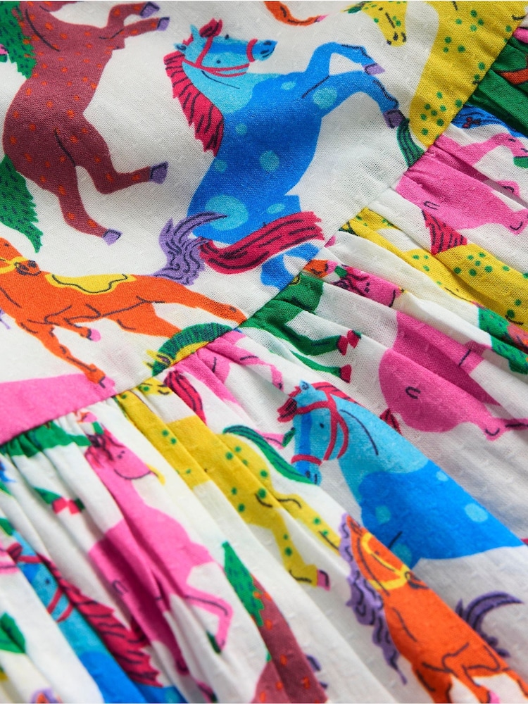 Boden Red Madeline Woven 100% Cotton Dress - Image 3 of 3