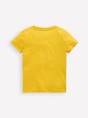 Boden Yellow Superstitch 100% Cotton T-Shirt - Image 2 of 3