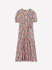 Boden Multi Sofia Trim Jersey Midi Dress - Image 6 of 6